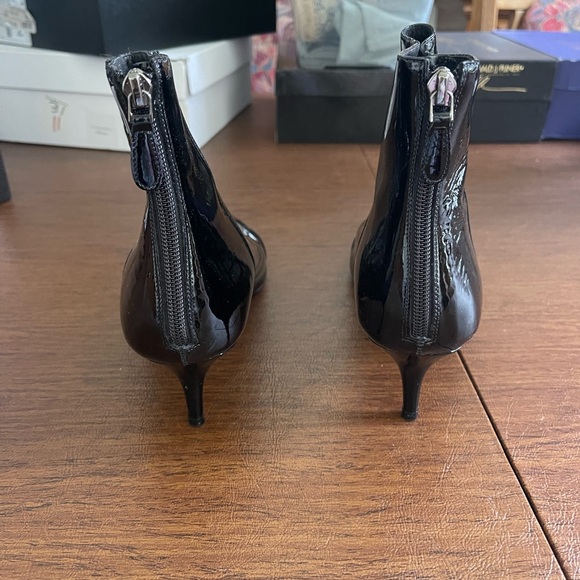 Balmain designer black bootie patent leather, excellent condition - Picture 6 of 8